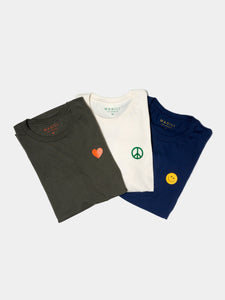 All Magill tees are made of 100% cotton, in the USA.