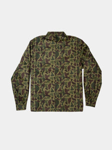 The Chore Jacket in Camo is an homage to the workers who embrace durable and practical design.