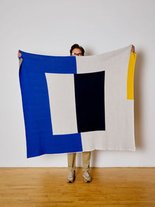 Color Field Blanket - Blue