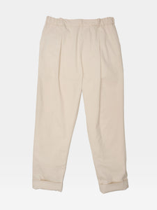 The Martin Trouser is 100% cotton.